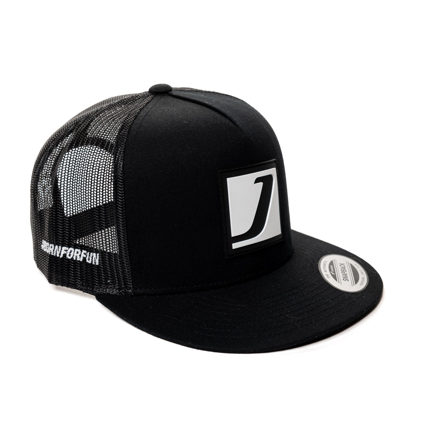 Cap TRUCKER SYMBOL BLACK / WHITE