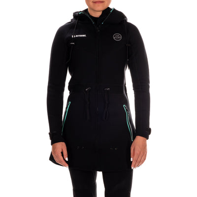 Neoprene Tour Coat JET PILOT BLACK W